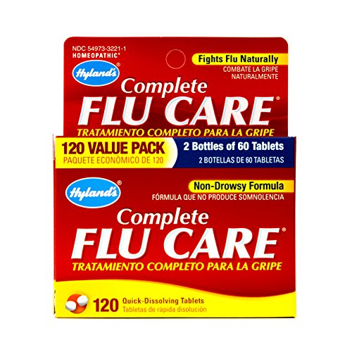 Cold and Flu Like Symptoms Medicine, Hyland's Complete Flu Care, Homeopathic Remedy, 120 tablets