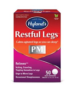 hyland’s restful legs pm, 50 servings (pack of 24, 1200 count total) discontinued casepack