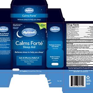 Hyland's Calms Forte Sleep Aid Tablet, 32 Count (2 Pack)