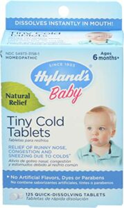 hyland’s, baby tiny cold, 125 tablets