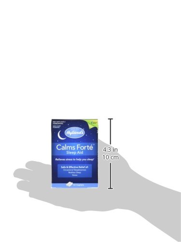 Hyland's Calms Forte' Sleep Aid Caplets, Natural Relief of Nervous Tension and Occasional Sleeplessness, 32 Count