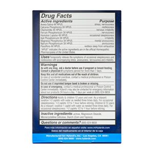 Hyland's Calms Forte' Sleep Aid Caplets, Natural Relief of Nervous Tension and Occasional Sleeplessness, 32 Count