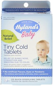 hyland’s baby homeopathic tiny cold tablets