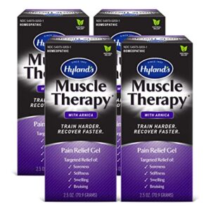 Hyland's Muscle Therapy Gel with Arnica, Pack of 4