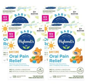 hylands homeopathic – baby oral pain relief – 1 each – 125 tab
