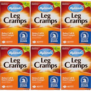 hyland’s leg cramps, caplets, 40 ct. (pack of 6)