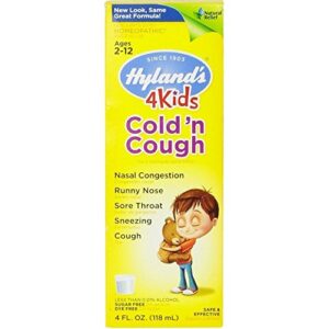hyland kids cold n cough 4 ounce