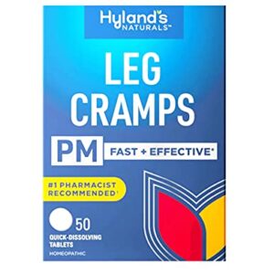 Hyland's Leg Cramps PM With Quinine Tablets 50 ea ( Pack of 6)