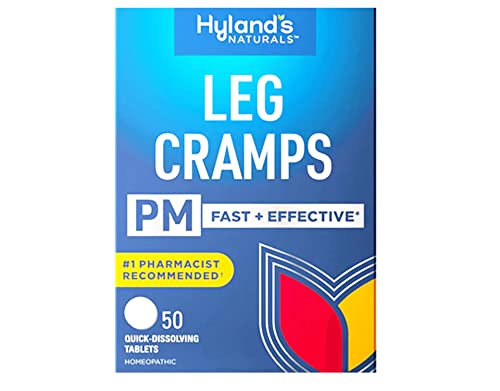 Hyland's Leg Cramps PM With Quinine Tablets 50 ea ( Pack of 6)