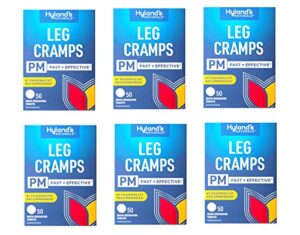 hyland’s leg cramps pm with quinine tablets 50 ea ( pack of 6)