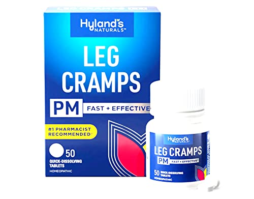 Hyland's Leg Cramps PM With Quinine Tablets 50 ea ( Pack of 6)