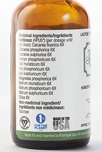 Jackson's 12 in 1 Cell Salt - The First Certified Vegan, Lactose-Free All 12 Schuessler Cell (Tissue) Salt Combination - Made in The USA (500 pellets)