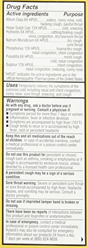 Hylands Cold 'n Cough Supplement for Kids 4 Ounce