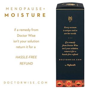 Menopause Natural Homeopathic Relief of Vaginal Dryness, Hot Flashes and Night Sweats, Doctor Wise Menopause Moisture by Hyland's, 68 Quick Dissolving Tablets