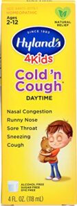 hylands, cold n cough for kids, 4 fl oz