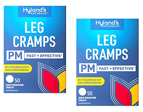 Hyland's Leg Cramps PM Tablets 50 TB - Buy Packs and SAVE (Pack of 2)