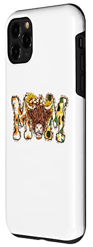 iPhone 11 Pro Mom hyland cow mama cows bull rodeo western mother kids tee Case