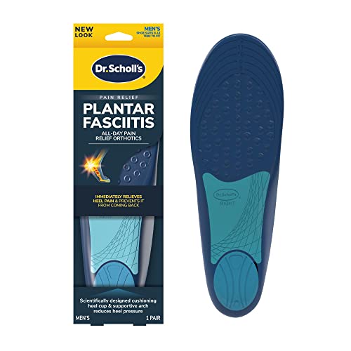 Dr. Scholl’s Plantar Fasciitis Pain Relief Orthotics for Men's Trim to Fit: 8-13