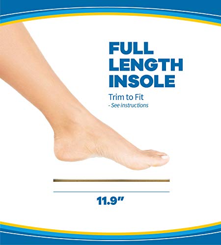 Dr. Scholl’s Comfort Double Air-Pillo Insoles, Men’s Size 7-13, Women’s Size 5-10 , 1 Pair