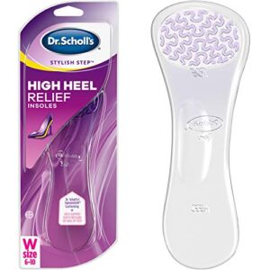 dr. scholl’s stylish step high heel relief insoles size 6 – 10,2 count (pack of 1)