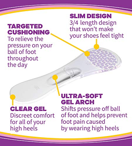 Dr. Scholl's Stylish Step High Heel Relief Insoles Size 6 - 10,2 Count (Pack of 1)