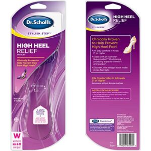 Dr. Scholl's Stylish Step High Heel Relief Insoles Size 6 - 10,2 Count (Pack of 1)