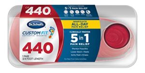 dr. scholl’s custom fit orthotic inserts, cf 440, red