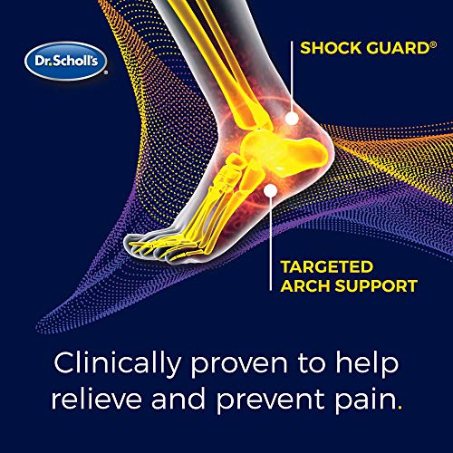 Dr. Scholl's Plantar Fasciitis Sized to Fit Pain Relief Insoles // Shoe Inserts with Arch Support for Men and Women, 1 Count