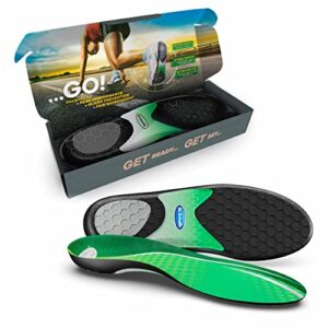 dr. scholl’s performance sized to fit running insoles for men & women / help prevent plantar fasciitis, shin splints and runner’s knee