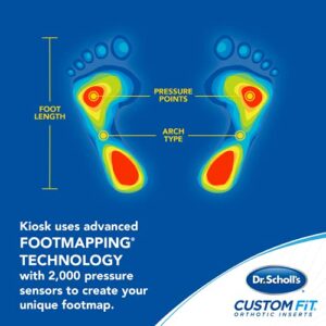 Dr. Scholl's Custom Fit Orthotic Inserts, CF 340