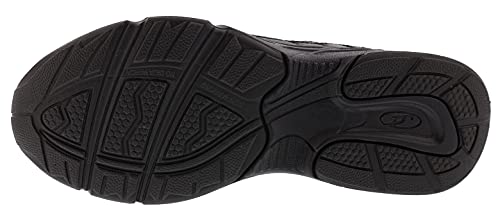 Dr. Scholl's - Men's Brisk Light Weight Dual Dtrap Sneaker, Wide Width (10 Wide, Black)