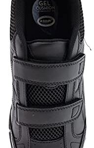 Dr. Scholl's - Men's Brisk Light Weight Dual Dtrap Sneaker, Wide Width (10 Wide, Black)