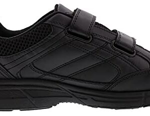 Dr. Scholl's - Men's Brisk Light Weight Dual Dtrap Sneaker, Wide Width (10 Wide, Black)