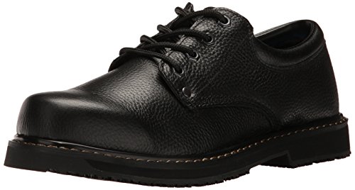 Dr. Scholl's Shoes Men's Harrington II Work Shoe, Black, 10.5 US