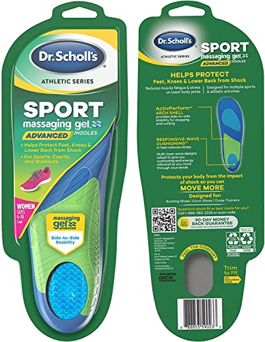 Dr. Scholls Massage Gel Insole Sport Men (Size 8-13)