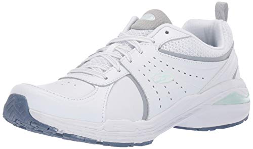 Dr. Scholl's Shoes womens Bound Sneaker, White Action Leather, 8 US