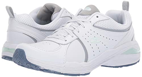 Dr. Scholl's Shoes womens Bound Sneaker, White Action Leather, 8 US