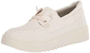 dr. scholl’s shoes women’s get onboard oxford, white, 8
