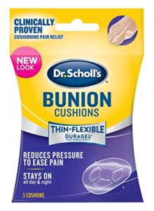 dr. scholls bunion cushions duragel 5 count (pack of 3)