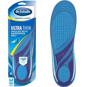 dr. scholl’s ultra thin insoles // massaging gel insoles 30% thinner in the toe for comfort in dress shoes (for men’s 8-13, also available for women’s 6-10)