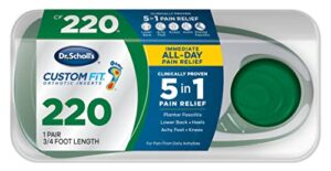 dr. scholl’s custom fit orthotic inserts, cf 220