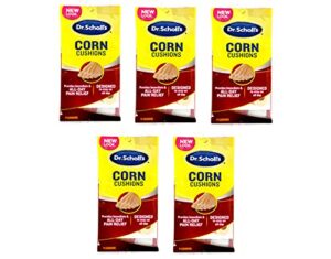 dr. scholl’s corn cushions regular 9 count (pack of 5)