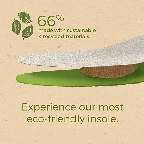 Dr. Scholl's Eco-Foam Insoles for Women, Shoe Inserts Made with Sustainable and Recycled Material, Women's 6-10