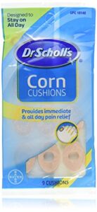 dr. scholl’s corn cushions regular 9 count (pack of 12)