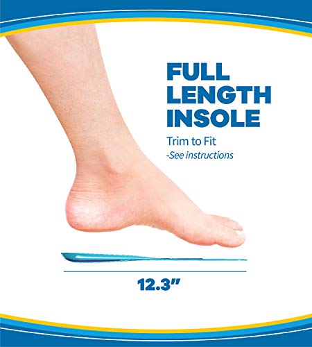 Dr. Scholl's Stimulating Step Insoles with Massaging Gel Plus Stimulating Nodes, Unisex 1 Pair