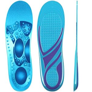 Dr. Scholl's Stimulating Step Insoles with Massaging Gel Plus Stimulating Nodes, Unisex 1 Pair