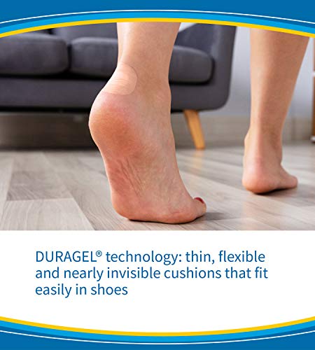 Dr. Scholl's BLISTER CUSHION with Duragel Technology, 6ct // Heal and Prevent Blisters with Cushioning that is Sweat-Resistant, Thin, Flexible and Nearly Invisible