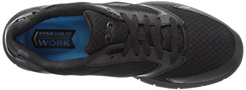 Dr. Scholl's Shoes Women's Inhale Slip-Resistant Sneaker, Black, 6 M US