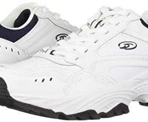 Dr. Scholl's Shoes mens Sebastian Sneaker, White, 9.5 Wide US