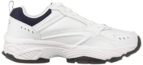 Dr. Scholl's Shoes mens Sebastian Sneaker, White, 9.5 Wide US